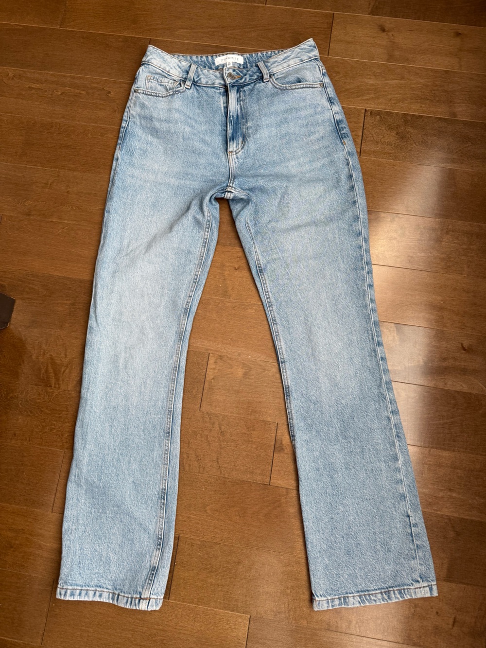 Dynamite Light Blue Straight Leg Jeans 27